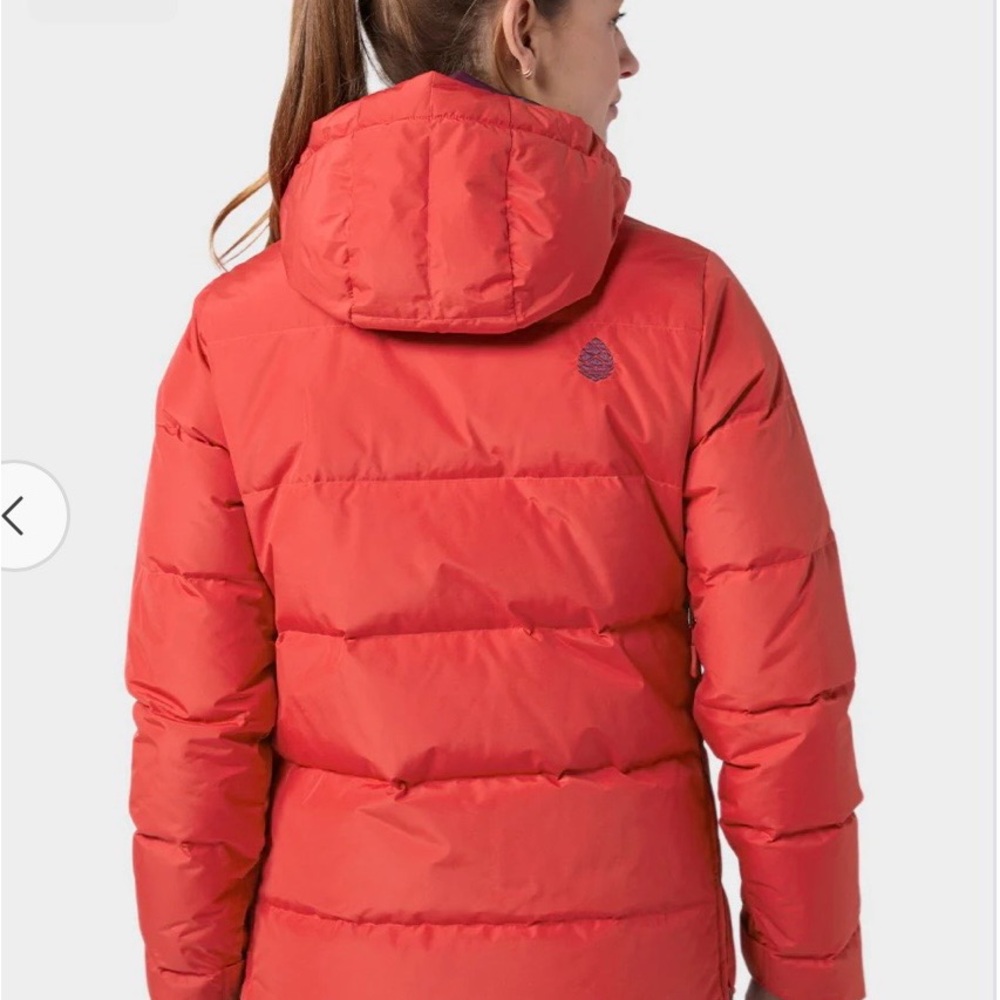 Stio Women’s Red Colter WINDSTOPPER Down Jacket with Hood, size S - Picture 4 of 14